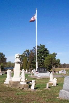 Hebron Veterans Memorial Marker image. Click for full size.