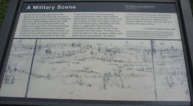 A Military Scene Marker. Click for full size. A Military Scene Marker image. Click for full size.