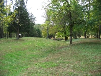 Old Road Bed. Click for full size. Old Road Bed image. Click for full size.