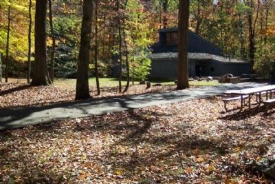 The Gilbert W. Dilley Museum at Flint Ridge Marker. Click for full size. The Gilbert W. Dilley Museum at Flint Ridge Marker image. Click for full size.