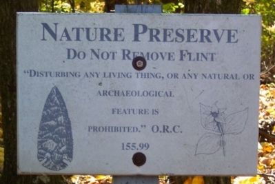 Nature Preserve Marker. Click for full size. Nature Preserve Marker image. Click for full size.