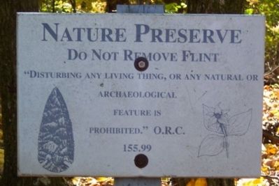 Nature Preserve Marker image. Click for full size.