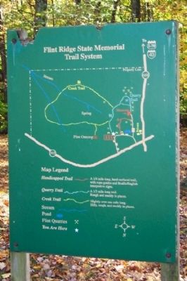 Flint Ridge Trail System Marker image. Click for full size.