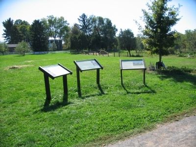 Interpretive Markers at Temple Hall Farm Park image. Click for full size.