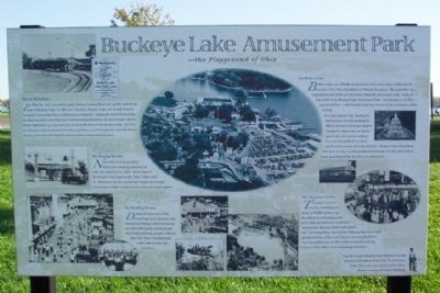 Buckeye Lake Amusement Park Marker image. Click for full size.