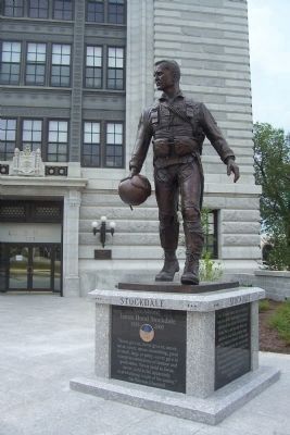 Vice Admiral James Bond Stockdale Memorial. Click for full size. Vice Admiral James Bond Stockdale Memorial image. Click for full size.