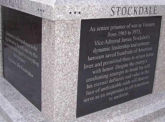 Stockdale Marker - Panels 3 & 4. Click for full size. Stockdale Marker - Panels 3 & 4 image. Click for full size.