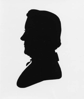 Luther Rice Silhouette image. Click for full size.