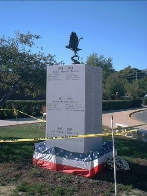 Red Bank Veterans Monument When it was First Placed image. Click for full size.