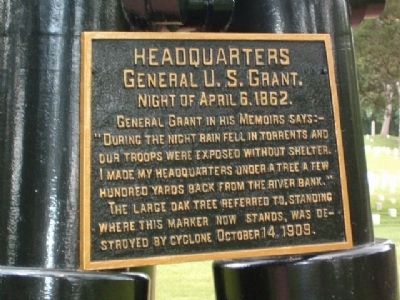 Grant's Headquarters Marker. Click for full size. Grant's Headquarters Marker image. Click for full size.