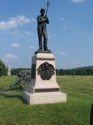 Battery F, Pennsylvania Light Artillery Monument image. Click for full size.