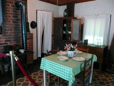 Birthplace of Elvis Presley - Inside view of two-room house image. Click for full size.