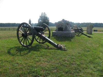 Battery C, Pennsylvania Light Artillery Monument. Click for full size. Battery C, Pennsylvania Light Artillery Monument image. Click for full size.