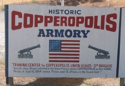 Historic Copperopolis Armory image. Click for full size.