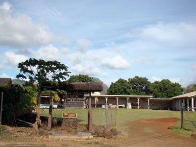 Kōloa Jodo Mission Entrance and Marker image. Click for full size.