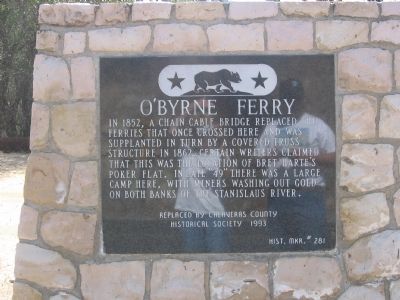 O'Bryne Ferry Marker image. Click for full size.
