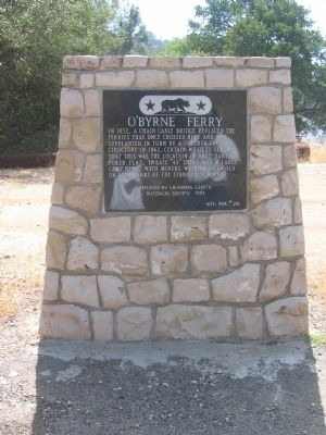 O'Byrne Ferry Marker image. Click for full size.