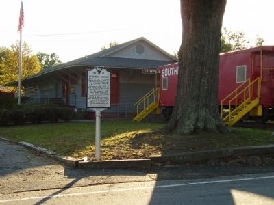 Cowpens Depot Marker image. Click for full size.