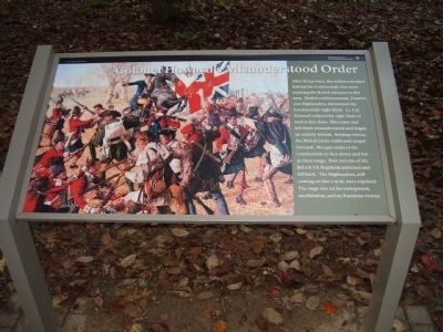 Colonel Howard's Misunderstood Order Marker image. Click for full size.