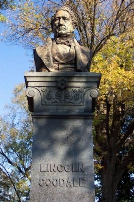 Lincoln Goodale Bust. Click for full size. Lincoln Goodale Bust image. Click for full size.