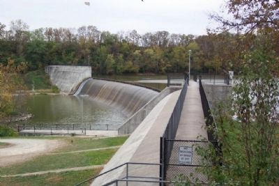 Griggs Reservoir Dam image. Click for full size.
