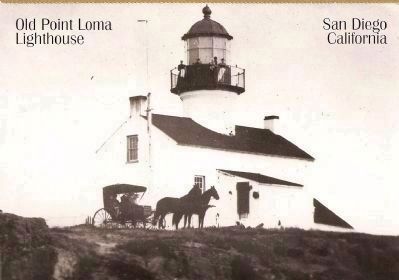 View of Lighthouse, Circa 1888. Click for full size. View of Lighthouse, Circa 1888 image. Click for full size.