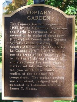 Topiary Garden Marker image. Click for full size.
