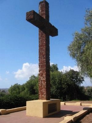 Serra Monument and Marker. Click for full size. Serra Monument and Marker image. Click for full size.