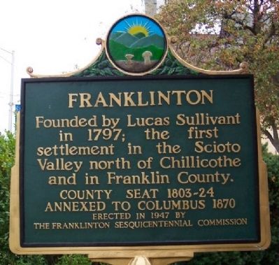 Franklinton Marker image. Click for full size.