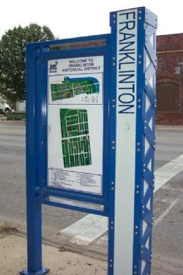 Franklinton Information Kiosk image. Click for full size.