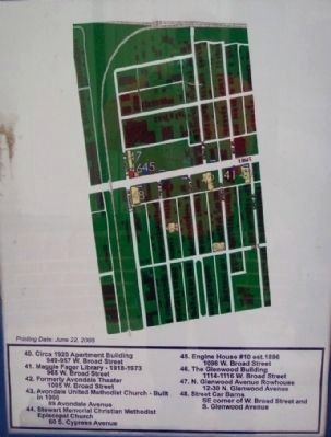 Franklinton Information Kiosk Detail image. Click for full size.