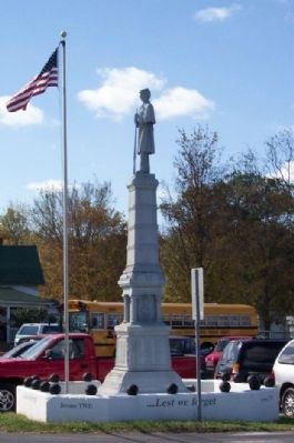 Jerome Township Civil War Memorial image. Click for full size.