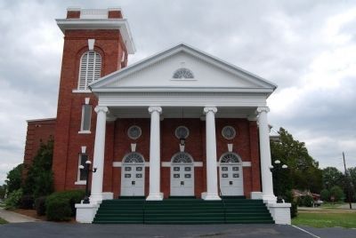 Red Bank Baptist Church - Front Elevation image. Click for full size.