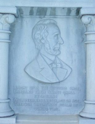 Abe Lincoln North Face Panel. Click for full size. Abe Lincoln North Face Panel image. Click for full size.