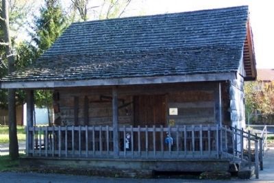 Log House at Greater Buckeye Lake Museum image. Click for full size.