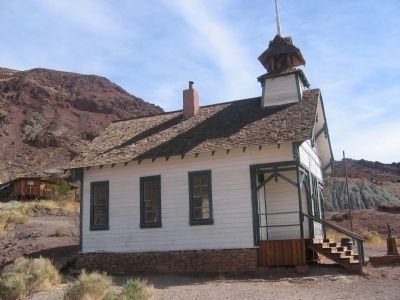 Calico’s School House. Click for full size. Calico’s School House image. Click for full size.