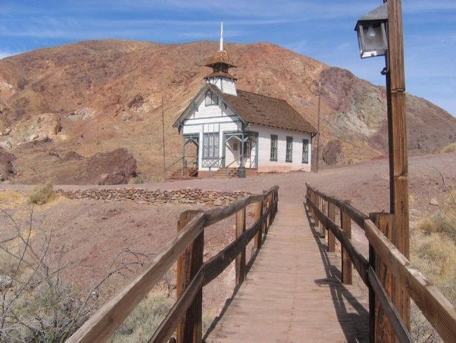 Calico’s School House. Click for full size. Calico’s School House image. Click for full size.
