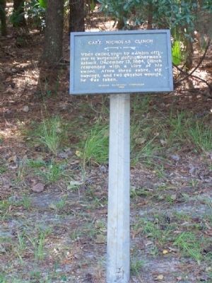 Capt. Nicholas Clinch Marker image. Click for full size.