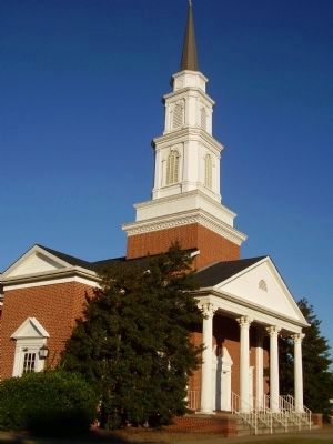 First Baptist Church, Cowpens. Click for full size. First Baptist Church, Cowpens image. Click for full size.