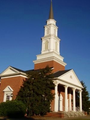 First Baptist Church, Cowpens image. Click for full size.