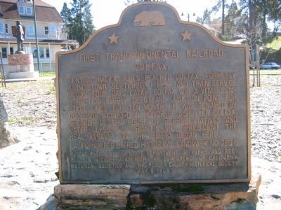 Colfax Marker image. Click for full size.