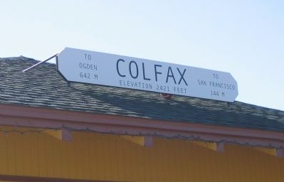 Colfax Station image. Click for full size.