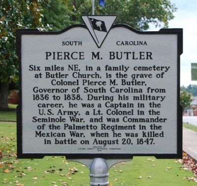 The Palmetto Regiment Marker. Click for full size. The Palmetto Regiment Marker image. Click for full size.