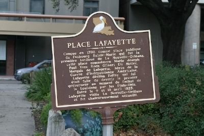 Lafayette Square Marker image. Click for full size.