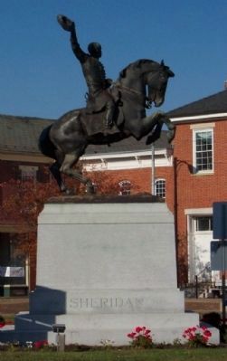 The Sheridan Monument image. Click for full size.