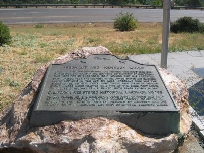 Argonaut and Kennedy Mines Marker image. Click for full size.