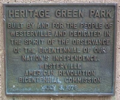 Heritage Green Park Marker image. Click for full size.