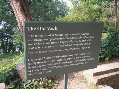 The Old Vault Marker image. Click for full size.