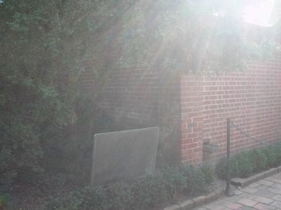 Marker at Mount Vernon. Click for full size. Marker at Mount Vernon image. Click for full size.
