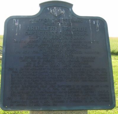 Artillery Brigade Tablet. Click for full size. Artillery Brigade Tablet image. Click for full size.